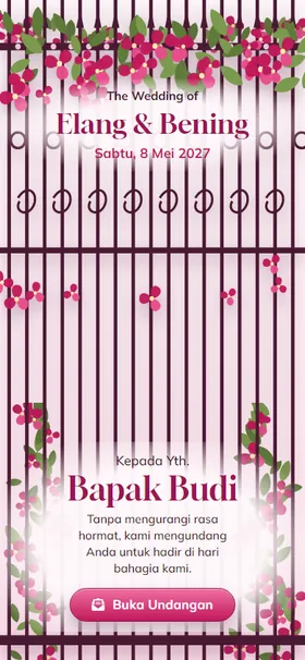 Sampul Gerbang Bugenvil