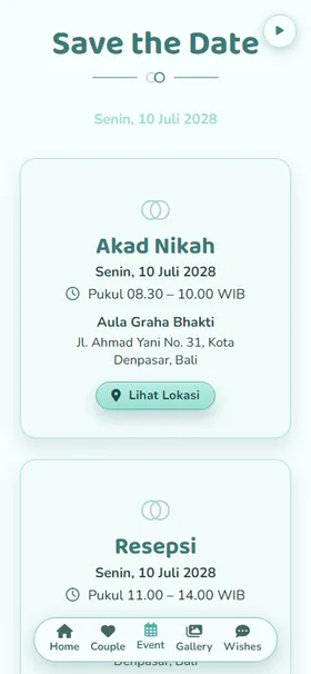 Acara Gelembung Sabun Aqua