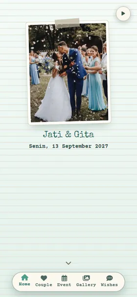 Hero Mesin Tik Mint