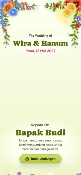 Sampul Padang Liar Pelangi