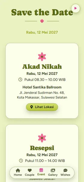 Acara Padang Liar Pelangi