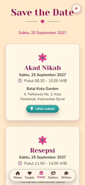Acara Kembang Sepatu Tropis