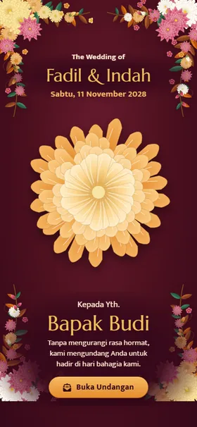 Sampul Krisan Senja