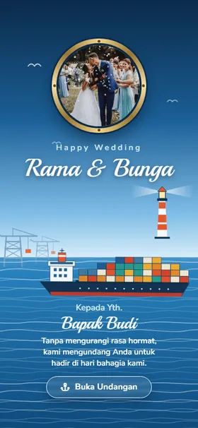 Sampul Dermaga Biru