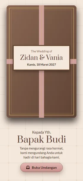 Sampul Kotak Cokelat Mocha